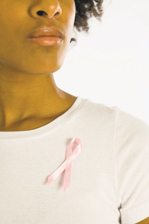 THINK PINK: The pink ribbon has been synonymous with breast cancer for nearly 20 years, but the original breast cancer ribbon peach colored.
